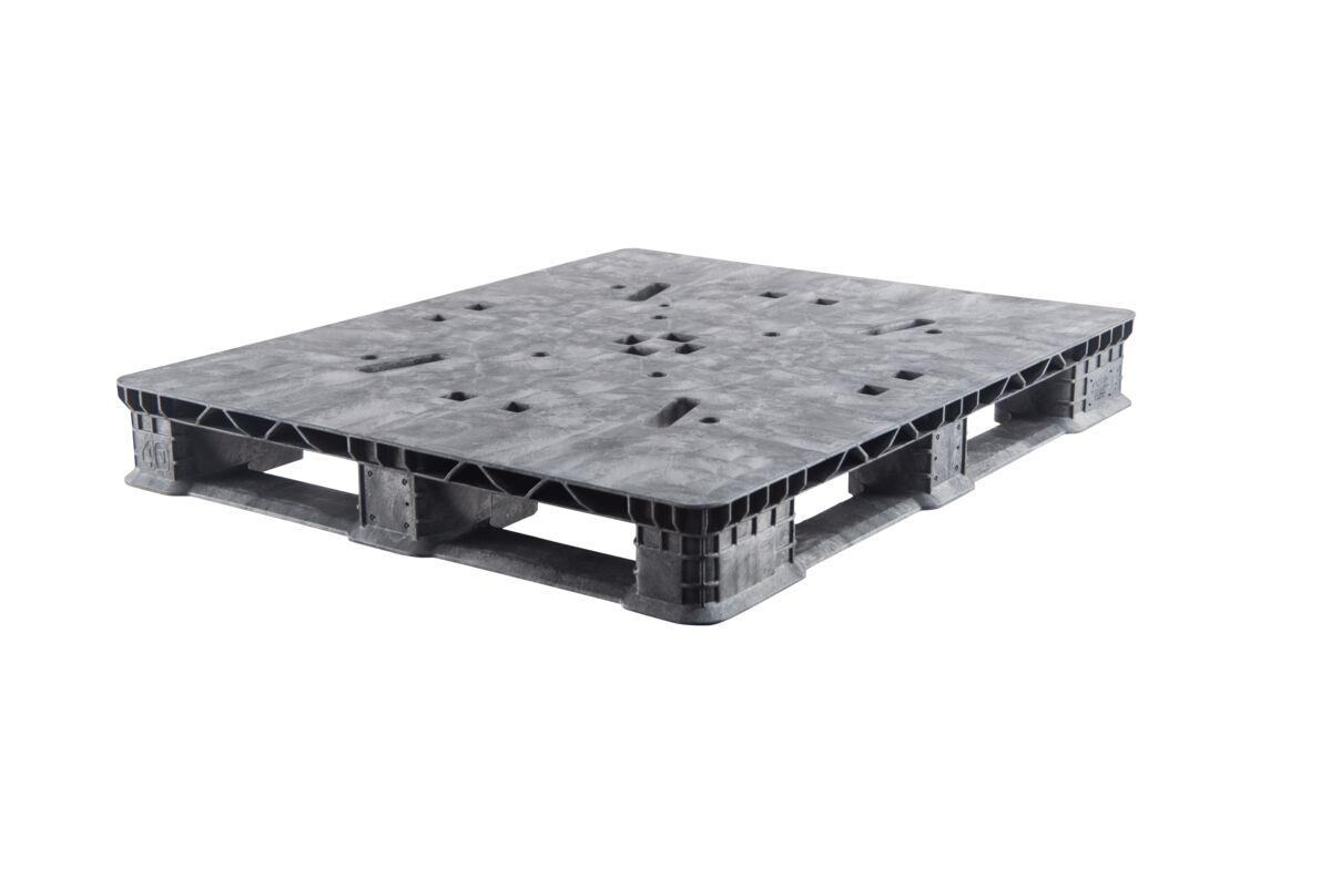 40 x 48 RCKO Rackable Plastic Pallet - Orbis, USDA Approved Material