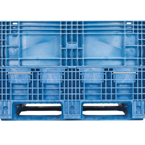 Side view of the HDR4048-25 bulk container is shown against a white background.