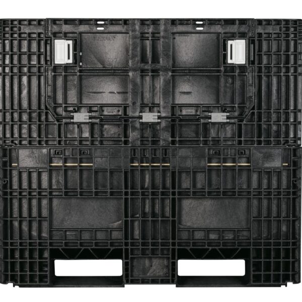 A collapsible bulk bin on a white background.