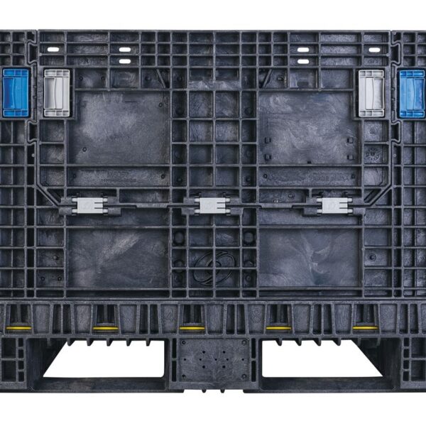 Short side view of HDR7048-34 collapsible bulk container