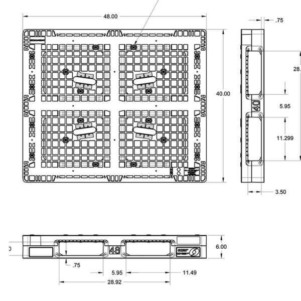 LINE DRAWING_40x48 Odyssey open deck_web site sample._1200x1200