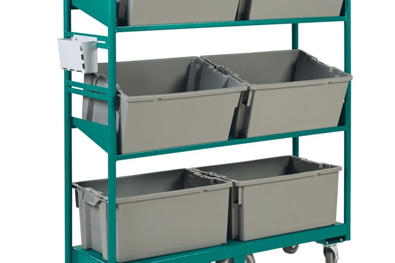 ｃａｒｔｒｅａｄｅｒV５ One Sided Standard Cart - 600 x 400 Picking Carts - ORBIS