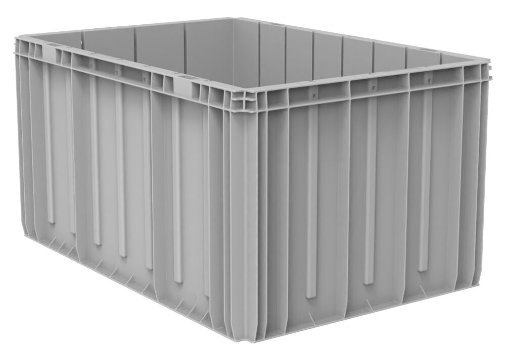 The AutoStore Bin AS6545-330 is an automation ready plastic bin with reinforced sides, designed for efficient AutoStore storage solutions.