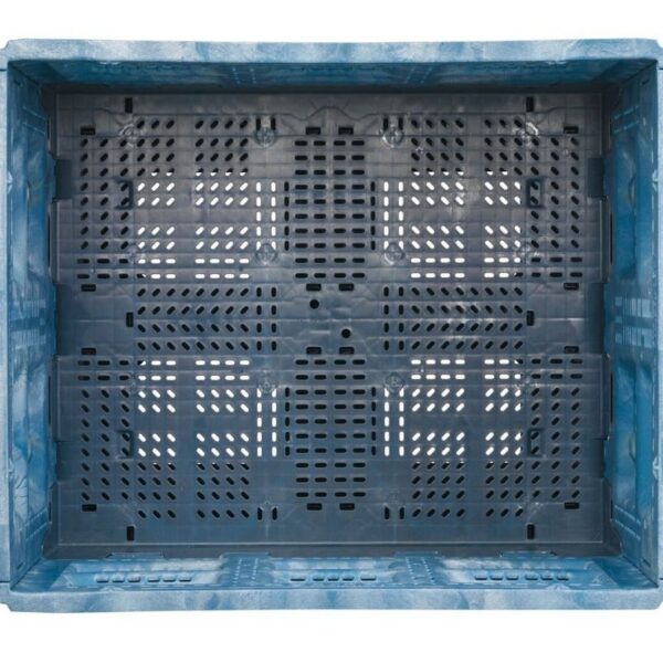 Top view of ORBIS AG4048-32: Large blue industrial bulk bin
